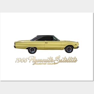 1966 Plymouth Satellite Hardtop Coupe Posters and Art